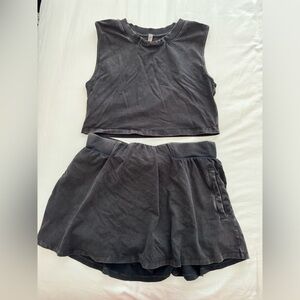 FREE PEOPLE BLACK SET SUPER CUTE